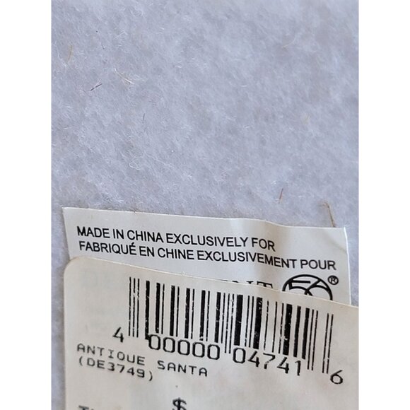 Dept 56 antique Santa country sampler unique figure toy decor Xmas - Picture 8 of 8